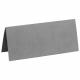 MARQUE PLACEX10 GRIS 3X7CM