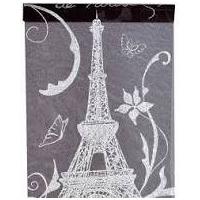 CHEMIN DE TABLE PARIS PROMO 28CMX5M ORGANDI