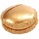 MACARON MARQUE PLACE OR X2 5CM