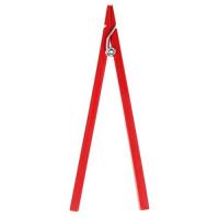 PINCE EN BOIS LONGUE X4 15CM ROUGE