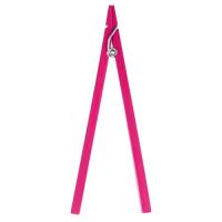 PINCE EN BOIS LONGUE X4 15CM FUSHIA