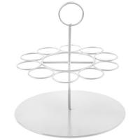 SUPPORT TUBE ROND BLANC Ø 14 x 14 cm