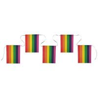 BANDEROLE ARC EN CIEL MULTICOLORE 6M