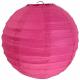 LANTERNE 20CM X2 FUCHSIA