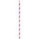 PAILLE RAYURES FUSHIA X20