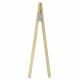 PINCE EN BOIS LONGUE X4 15CM OR