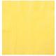 SERVIETTE OUATE 2 PLIS JAUNE X100