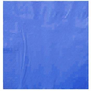 SERVIETTE OUATE 2 PLIS BLEU CARAIBES 38x38 CM X100