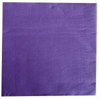 SERVIETTE OUATE VIOLET