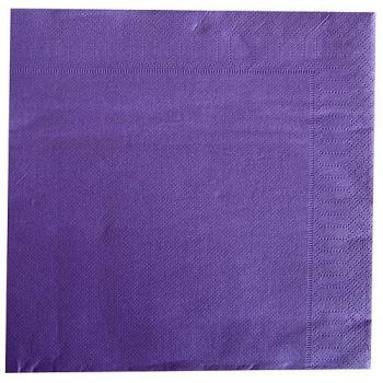 SERVIETTE OUATE VIOLET