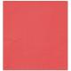 SERVIETTE MICRO GAUFFRE 25X25CM ROUGE X50