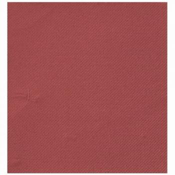 SERVIETTE MICRO GAUFFRE 25X25CM BORDEAUX X50