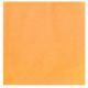 SERVIETTE VOIE SECHE 40X40CM MANDARINE X50