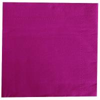 SERVIETTE VOIE SECHE 40X40 CM FUSHIA