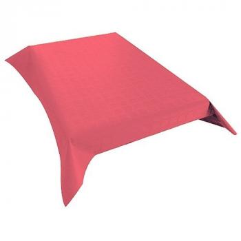 NAPPE PAPIER DAMASSE ROUGE 1.18X50 M