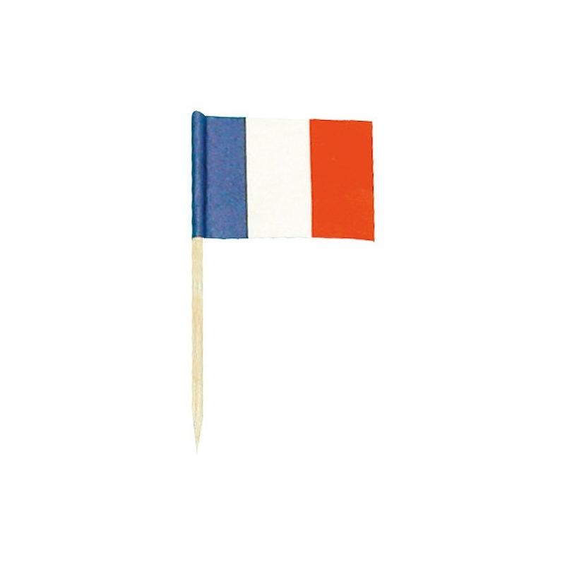 Petit drapeau francais x144 - Pics - Décoration-Fête