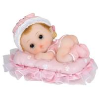 BEBE SUR COUSSIN 8CM ROSE