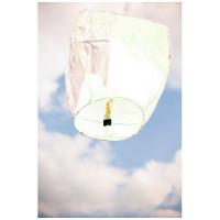 LANTERNE CELESTE BLANC