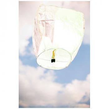 LANTERNE CELESTE BLANC