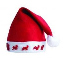 BONNET PERE NOEL "TRAINEAU" LUMINEUX