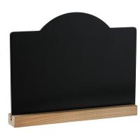 MARQUE TABLE ARDOISE NOIR (16X26X1.5cm)