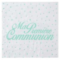 SERVIETTE COMMUNION VERT X20