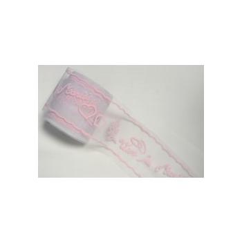 TULLE VLM 8CMX10M ROSE