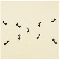 CONFETTIS DE TABLE NOTE MUSIQUE 10 GR NOIR