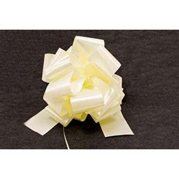 NOEUD A TIRER GEANT IVOIRE 35CM