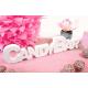 LETTRE CANDY BAR BLANC