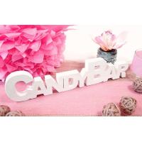 LETTRE CANDY BAR BLANC