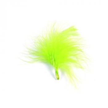 PLUMES 5/10 CM VERT TILLEUL 10 G