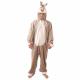 DEGUISEMENT LAPIN GRIS ADULTE