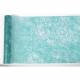 CHEMIN DE TABLE ROMANCE 30CMX10M TURQUOISE