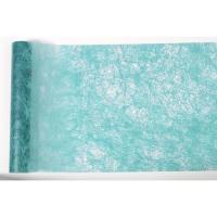 Chemin de table romance turquoise 30 cm x 10 m