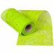 RUBAN DECO  ROMANCE 10CM X 10M VERT LIME