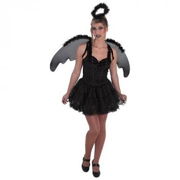 DEGUISEMENT ANGE NOIR T.M