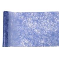 Ruban decoratif romance bleu 10 cm x 10 m