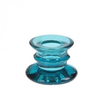 BOUGEOIR HAUT TURQUOISE