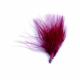 PLUMES 5/10 CM BORDEAUX 10 G