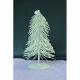 SAPIN PAILLETTES BLANC 12 CM