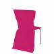 HOUSSE DE CHAISE SANS NOEUD X6 FUSHIA