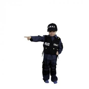 DEGUISEMENT AGENT SWAT  5/6 ANS