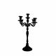 CHANDELIER METAL NOIR 30CM