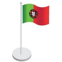 MARQUE PLACE X6 8CM DRAPEAU PORTUGAL