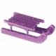 LUGE X4 PAILLETTES VIOLET 6.5CM