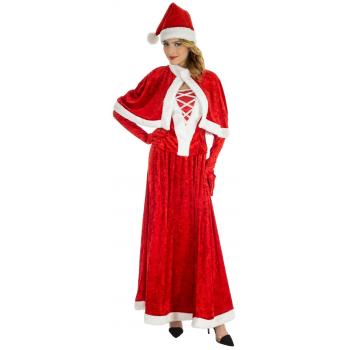 COSTUME MERE NOEL JUPE LONGUE TAILLE 42