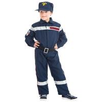 COSTUME POMPIER 2 PIECES 104CM 3/4ANS