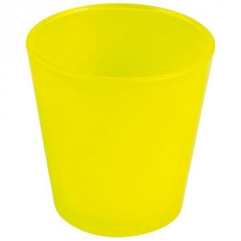 PHOTOPHORE FLUO JAUNE 6.5CM