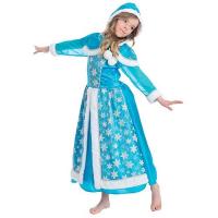 COSTUME REINE DES GLACES 2 PIECES 104CM 3/4ANS